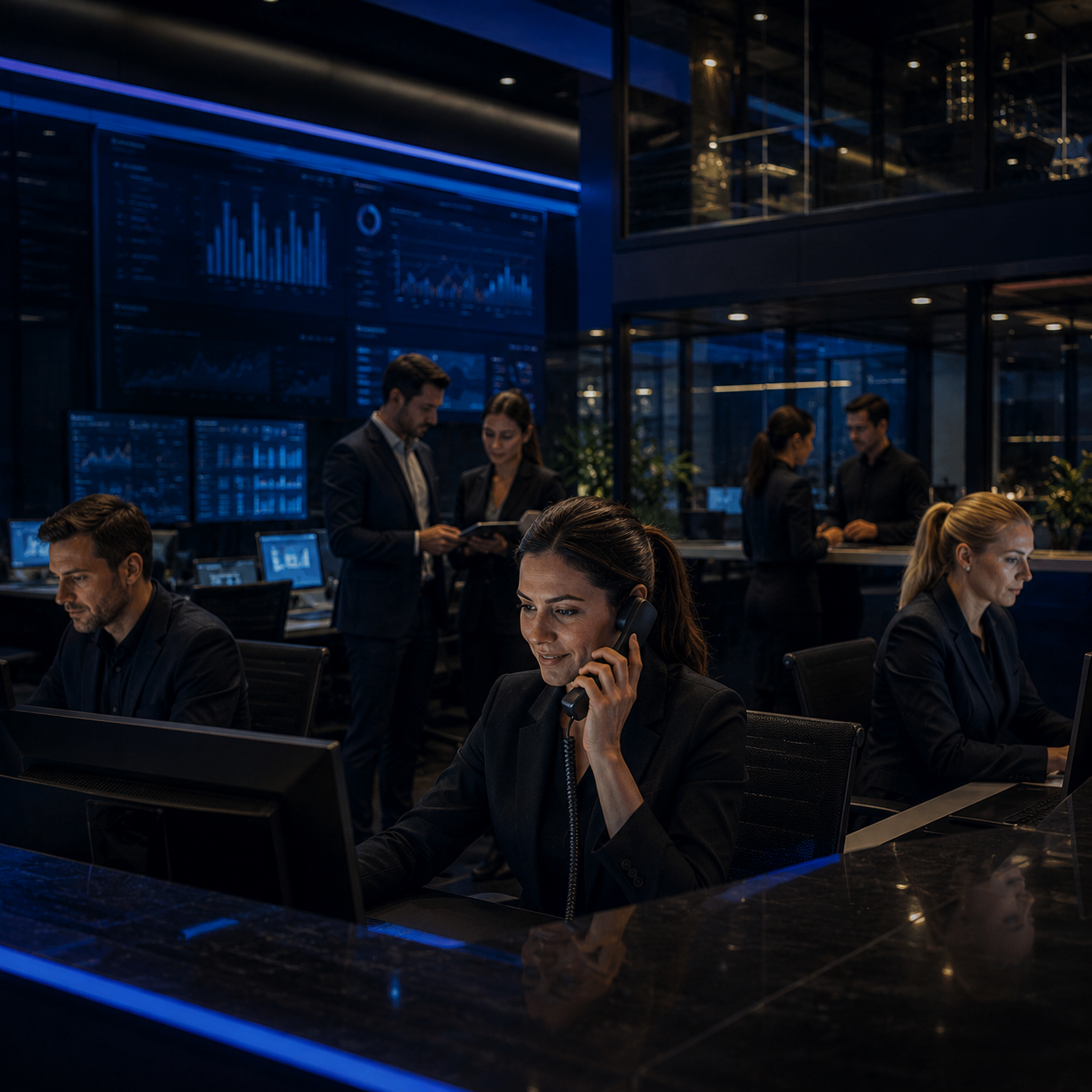 Scaled business AI operations