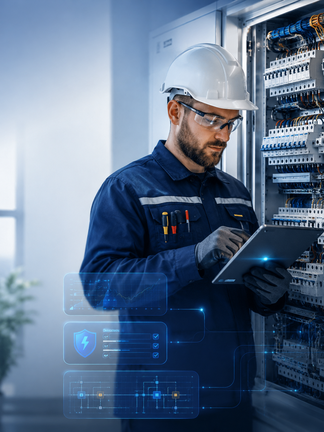 ElectricianDesk AI service artwork