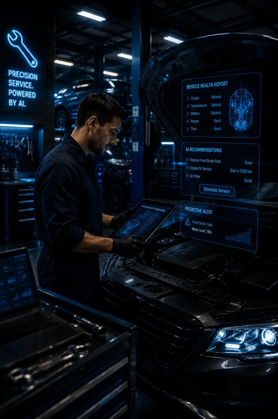 Garage AI service advisor