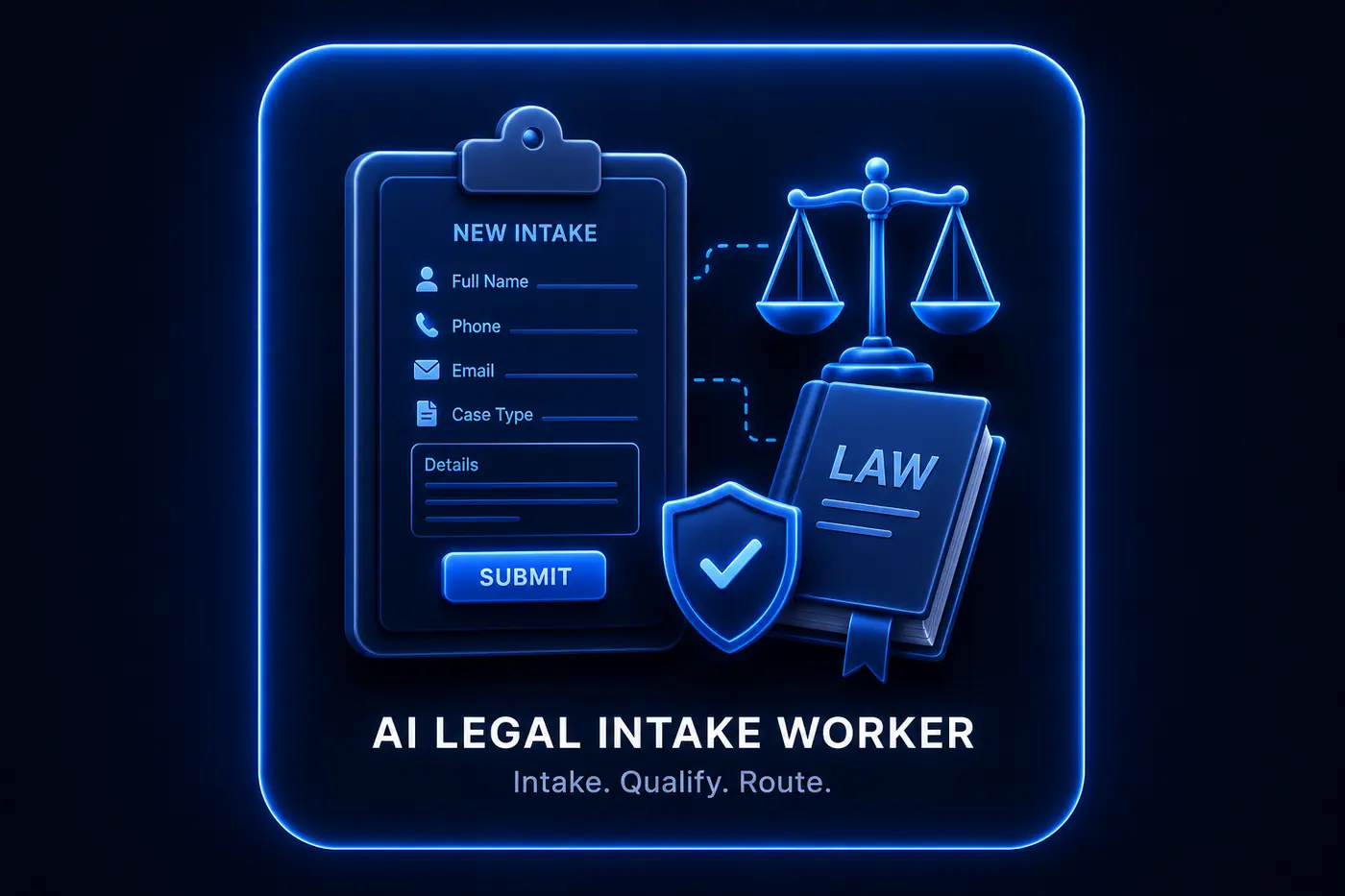 AI Legal Intake Worker example